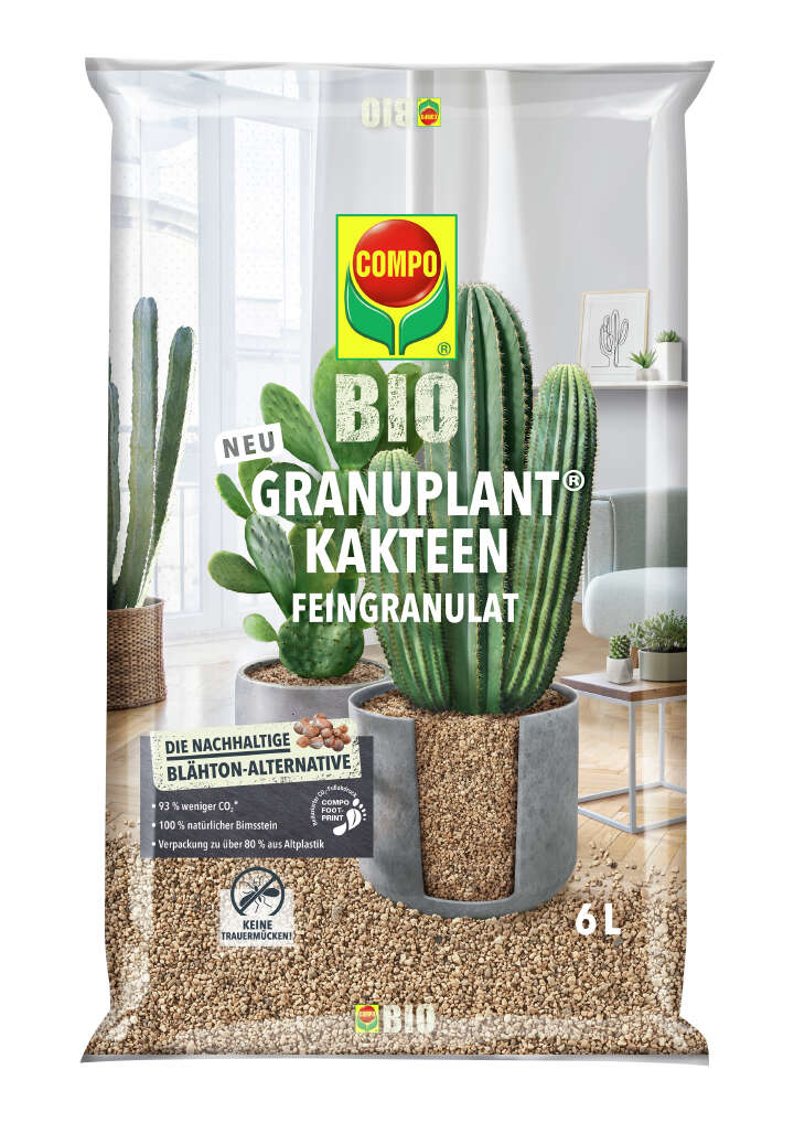 COMPO BIO GRANUPLANT Kakteen- und Sukkulenten-Feingranulat